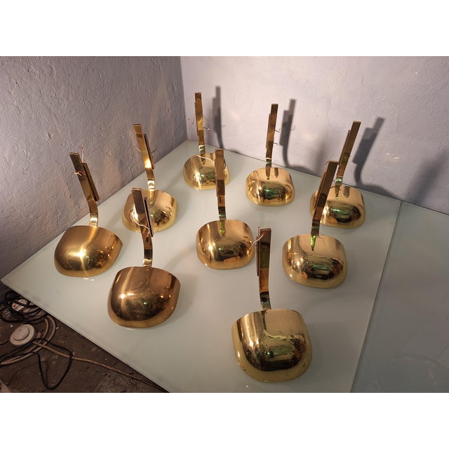 1960s Large Wall Light in Brass and Bronze from Lumi Milan, 1960s For Sale - Image 5 of 13