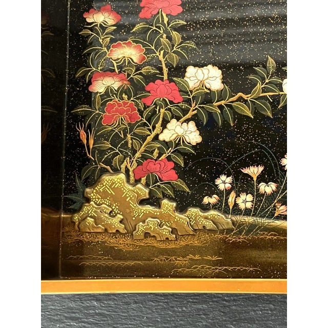 Mid 19th Century Japanese Meiji Period Lacquer Suzuribako Writing Box For Sale - Image 5 of 13