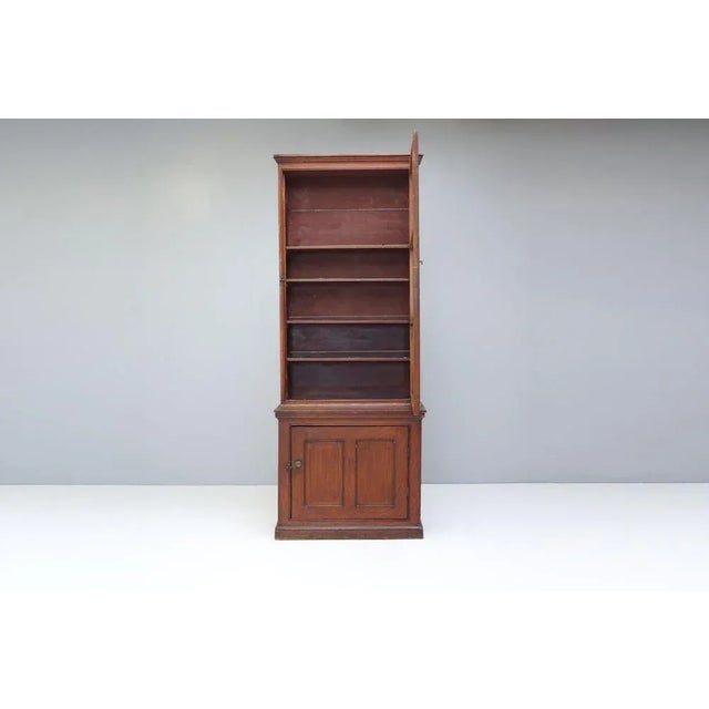 Vintage Glazed Cupboard, 1860s For Sale - Image 4 of 9