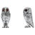 Elizabeth II English Silver Owl Salt Shakers by Richard Comyns, London, 1967, Set of 2 For Sale - Image 14 of 14