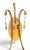 1990s Mid-Century Modern Gold Leaf 2-Light Crystal Wall Sconce For Sale - Image 6 of 14