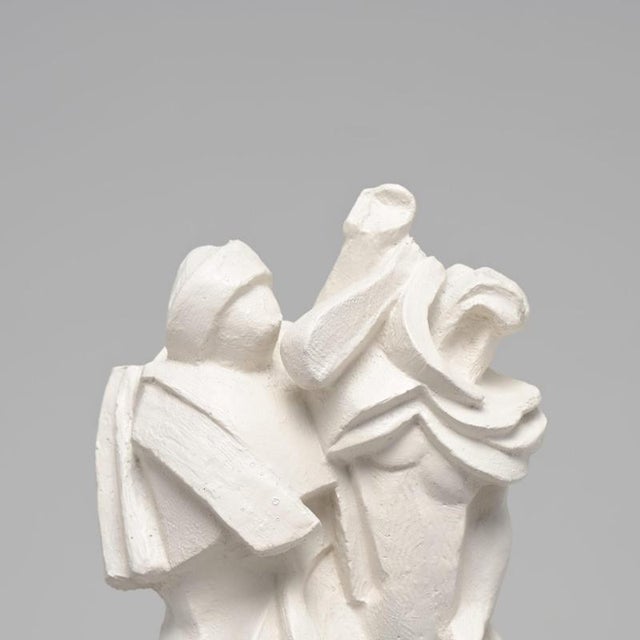 Contemporary Jan Keustermans, Abstract Sculpture, 1990s, Plaster For Sale - Image 3 of 14