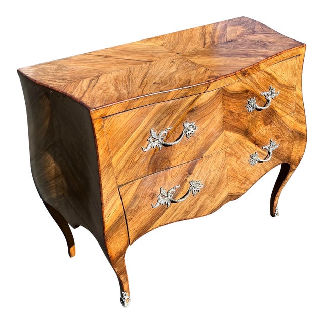 Small 19th Century Bombay Two Drawer Chest For Sale