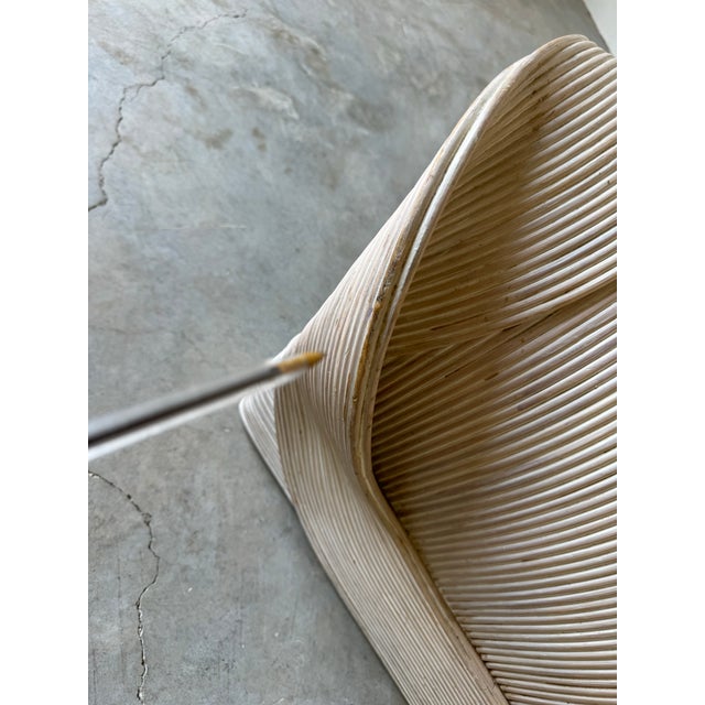 1980's Betty Cobonpue Split Reed " Sculptura" Coffee Table For Sale - Image 10 of 12