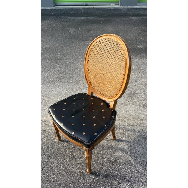 This is a unique Thomasville desk and matching chair. It is stamped Thomasville 1965. Sometimes a chair can be matched to...