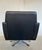 Vintage Danish Black Leather Swivel Chair by Georg Thams For Sale - Image 14 of 18