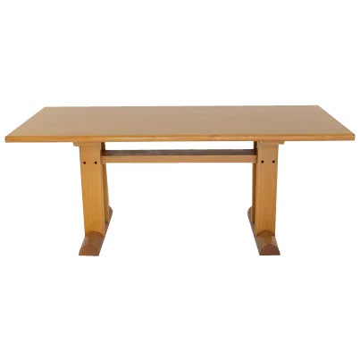 Ash Dining Table from T70, 1980s For Sale