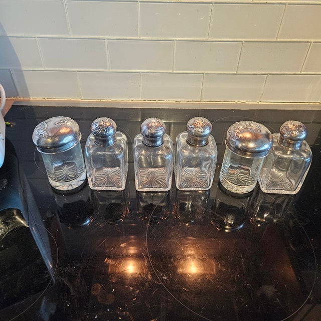 Early 20th Century Edwardian Necessaire in Wood Chest For Sale - Image 4 of 9