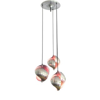 Vintage Space Age Pendant Light from Lyfa, 1970s For Sale