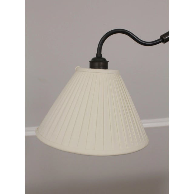 Robert Abbey Robert Abbey Bronze Finish Desk Lamp W. Shade For Sale - Image 4 of 8