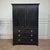 English Ebonized Linen Cupboard For Sale - Image 9 of 9