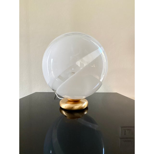 White Geo 25 Table Lamp in Murano Glass from La Murrina, 1980s For Sale - Image 8 of 18