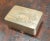 We are selling this well engraved Chinese ink box. This box would have held an inkstone we believe. The box appears to be...