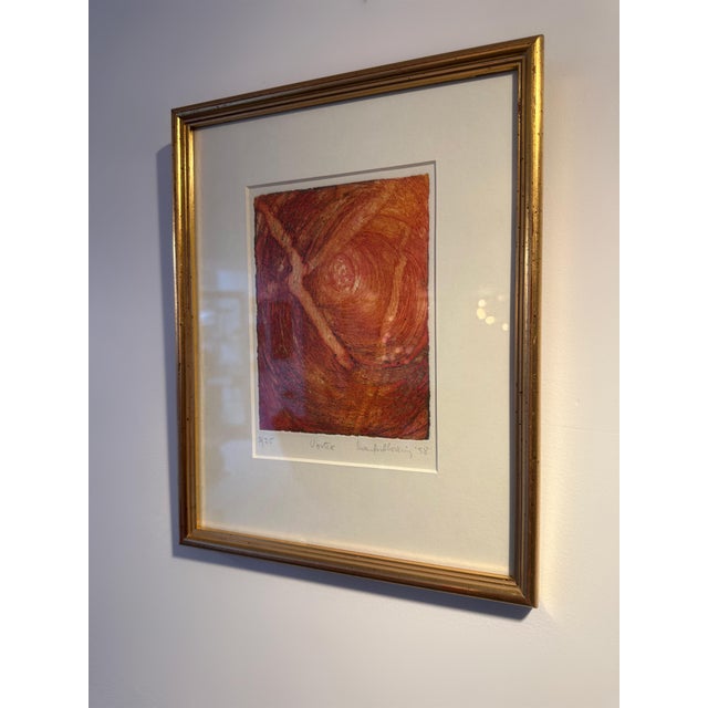 John Burlingame, Vortex, 1998, Original Etching For Sale - Image 7 of 9