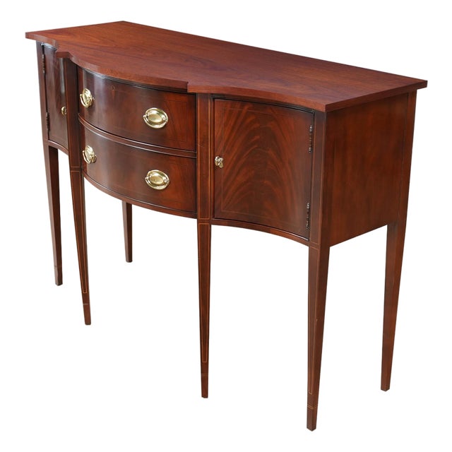 Vintage Hickory Mahogany Sideboard For Sale