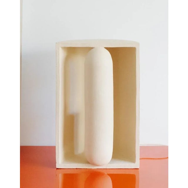 Kyrtos table lamp by lisa allegra dimensions: w 15 x d 22 x h 33.5 cm. Materials: ceramic. Born in 1986 in paris, lisa...