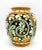 1980s 1980's Italian Caltagirone Ceramics Polychrome Hand Painted Terra Cotta Vase For Sale - Image 5 of 8
