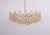1970s Large Gilt Brass Crystal Chandelier by Sciolari for Palwa, Germany, 1970s For Sale - Image 5 of 18