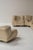 1970s Modular Sofa in Beige Leather attributed to Rossi Di Albizzate, Italy, 1970s, Set of 5 For Sale - Image 5 of 17