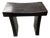 Andrianna Shamaris Minimalist Espresso Teak Wood Bench For Sale