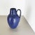 Fat Lava Blue Floor Vase from Scheurich, Germany Wgp, 1970s For Sale - Image 3 of 18