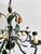 French Tole 5-Light Chandelier with Lemons and Tangerines by J. P. Ryckaert, 1985-1995 For Sale - Image 3 of 15