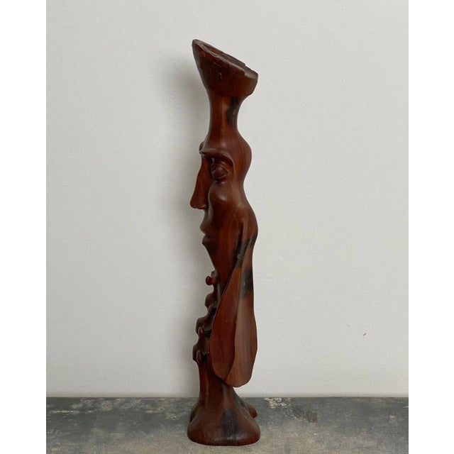 1920s Surrealist Carving, American Circa 1920's For Sale - Image 5 of 9