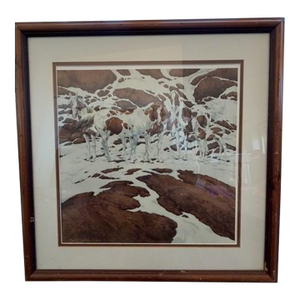 1970s "Pintos"–Bev Doolittle 403/1000 - Signed