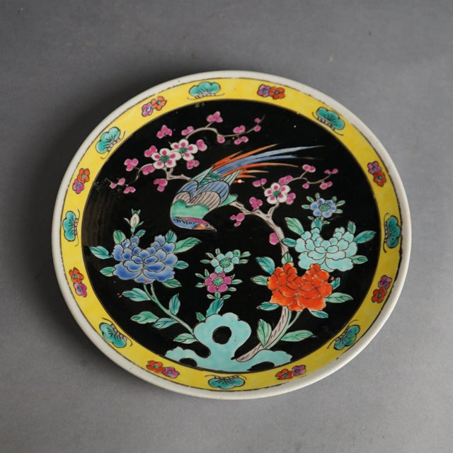 ピカソ　★バレリーナ★　Ceramic plate Antique Circa 1920 Japanese Satsuma Hand Painted Porcelain