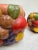 Avocado Vintage Mid Century Traditional Style Fruit Multicolor Ceramic Vases- A Pair For Sale - Image 8 of 11