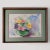 Vintage Original Watercolor Painting of a Bouquet of Flowers in a Vase Signed and Dated by the Artist, Diane 15"W x 12"H