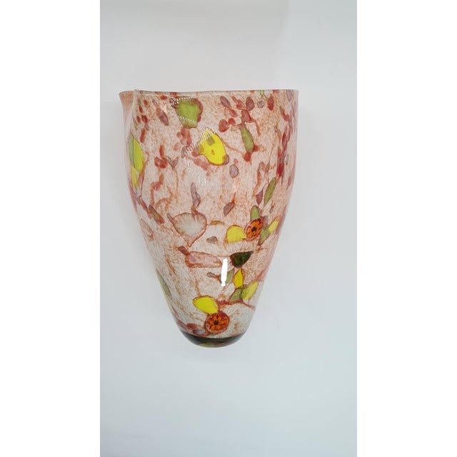 Large Vase in Artistic Confetti Glass, 1960s For Sale - Image 12 of 13