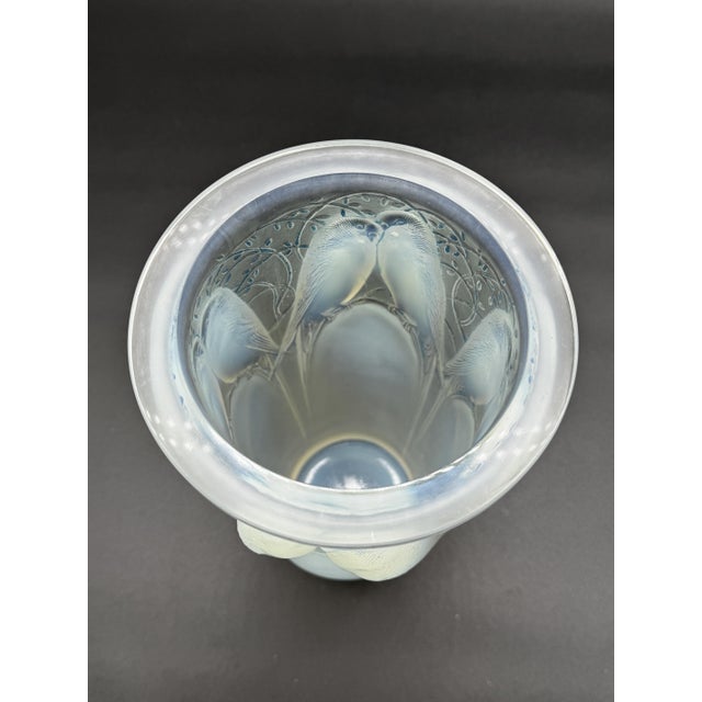Ceylan Vase in Opalescent Glass by R. Lalique, 1924 For Sale - Image 9 of 12
