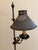 Early 20th Century Forged Iron Adjustable Colonial Floor Lamp For Sale In South Bend - Image 6 of 14