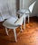Wood Pair of Authentic Cherner Chair Company White Counter Stools — Sold as-Is For Sale - Image 7 of 8