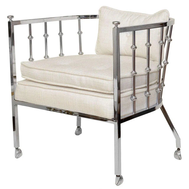 Vintage Sculptural James Peade for Drexel Abacus Side Chair, 1960's For Sale - Image 11 of 11