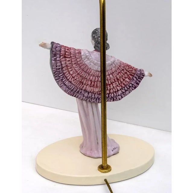 1960s Mid-Century Modern Ceramic Table Lamp from Tarcisio Tosin, Italy, 1960s For Sale - Image 5 of 11