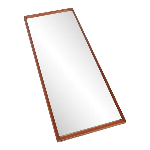 Danish Teak Mirror Model #5 Mirror by Aksel Kjersgaard For Sale