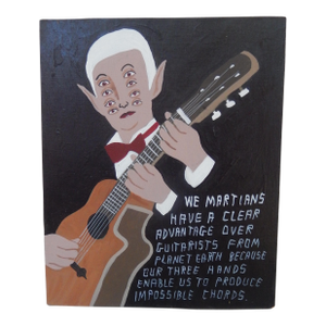 Javier Mayoral Folk Art Original Acrylic Painting