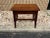 Late 20th Century Clore Furniture Handcrafted Solid Mahogany Side Table For Sale - Image 9 of 12