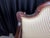 Late 19th Century Victorian Carved Mahogany Settee in Shimmering Cream & Gold Ball and Claw Feet For Sale - Image 11 of 13