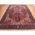 Traditional 1920 11'x14'7" Red Antique Persian Heriz Even Wear Wool Hand Knotted Oversized Rug For Sale - Image 3 of 10