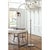 The uniformed metallic base and shade of this adjustable floor lamp offers a sleek, modern installment for any room.
