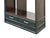 Asian Inspired Asymmetrical Dark Brown Shelving Display Cabinet Divider For Sale - Image 12 of 12