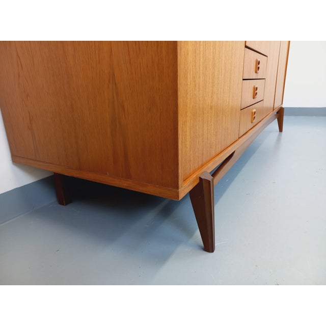 Vintage Scandinavian Teak Wardrobe, 1960s For Sale - Image 4 of 18