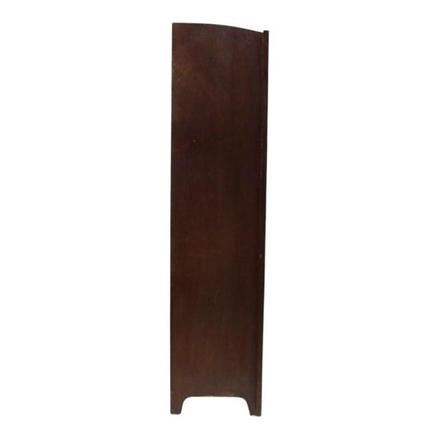 Wood Antique Arts & Crafts Mission Oak Sliding 2 Door Bookcase C1910 For Sale - Image 7 of 7