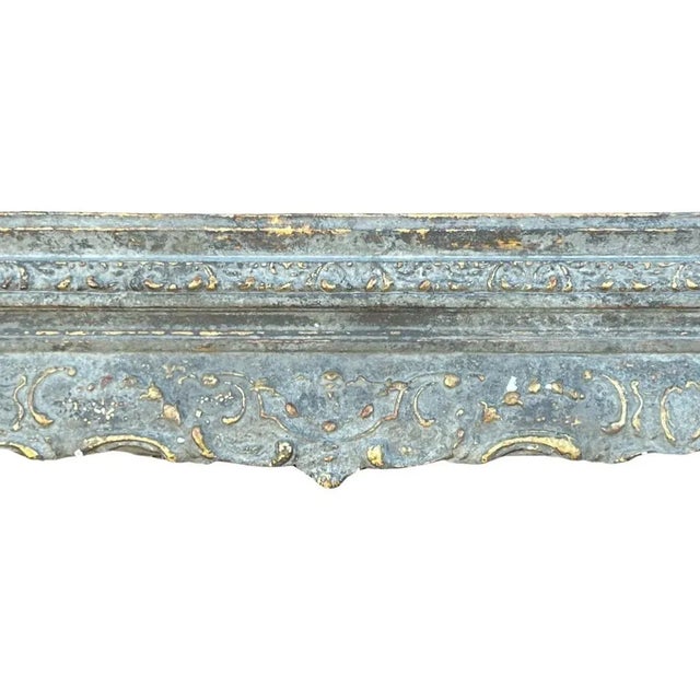 Vintage Carved Frame by Fine California Frame Maker Richard Tobey For Sale - Image 9 of 11