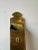 Mid-Century Modern 1970s Brass Wall Pocket for Fireplace For Sale - Image 3 of 7