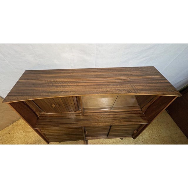 Mid-Century Retro Walnut Drinks Cabinet from F.D. Welters, 1960s For Sale - Image 11 of 15