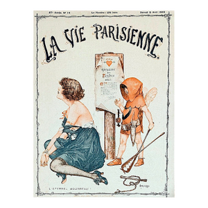La Vie Parisienne 1919 Chéret Héroard "L'Éternel Bourreau!" Cover Print